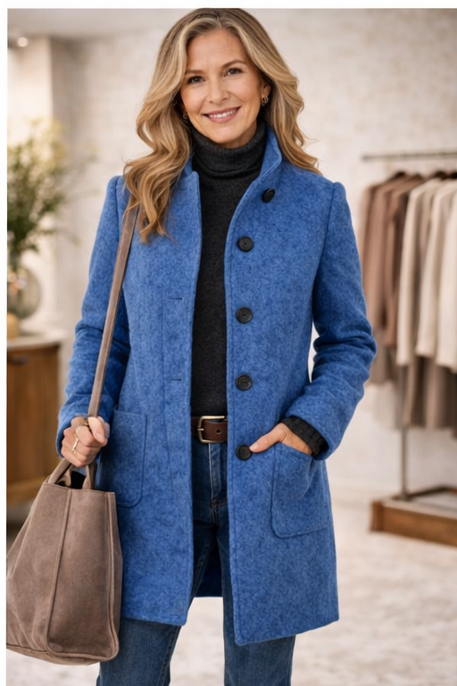 Amalia - Ponadczasowy Płaszcz Zimowy