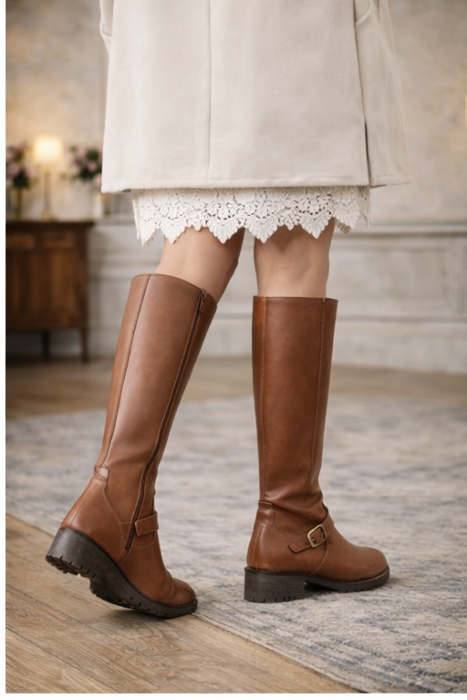 Rosavie – Wygodne botki na zwykłym obcasie