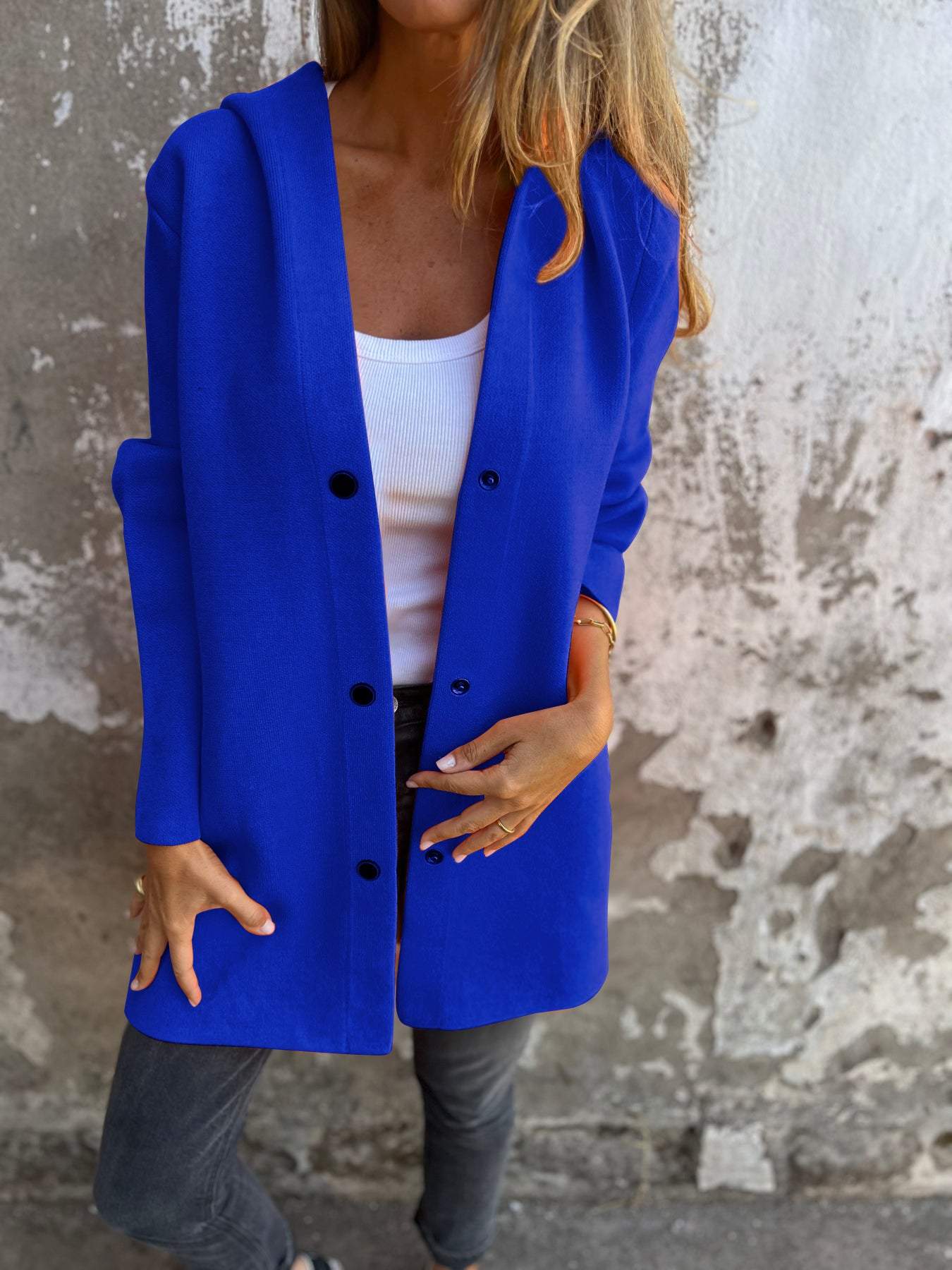 LUNA | Hooded Cardigan Coat
