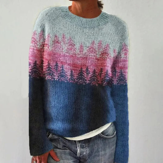 Viktoria - Retro Autumn Sweater