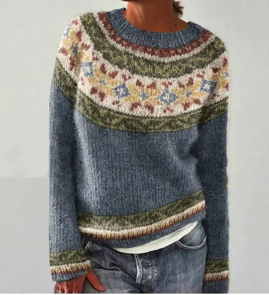 Livia - Retro Autumn Sweater