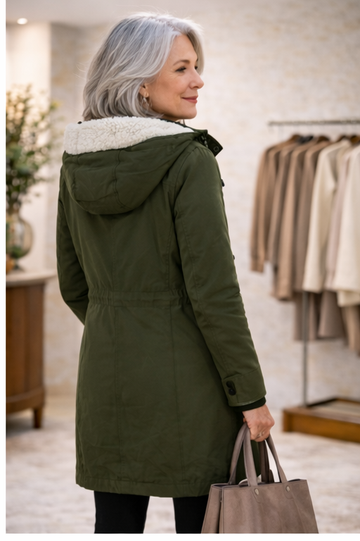 Sophia - Nowoczesny Płaszcz Zimowy