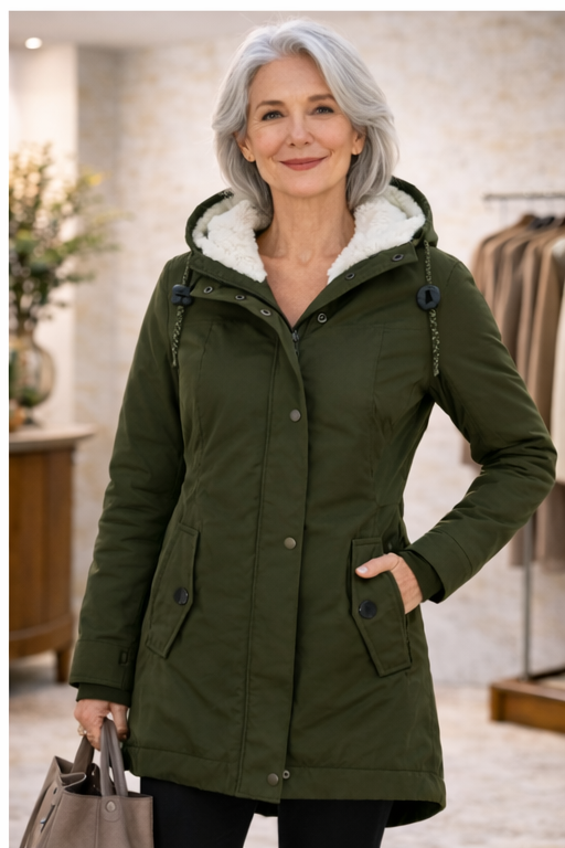 Sophia - Nowoczesny Płaszcz Zimowy